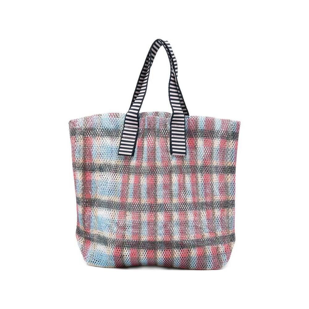 NEW EPICE women's piccolo 90s dream tote in red plaid